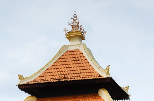 在马六甲甘榜 Duyong 清真寺 — 图库照片