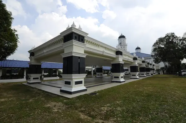 Sultan Abu Bakar State Mosque in Johor Bharu, Malaysia — Stock Photo, Image