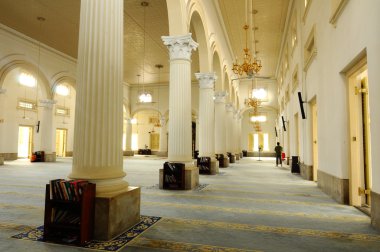 sultan Ebu bakar devlet Camii johor bharu, Malezya içinde iç