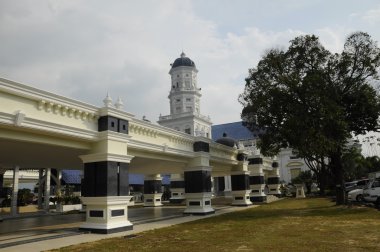 sultan Ebu bakar devlet cami johor bharu, Malezya içinde de mimari detay
