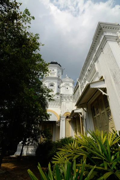 Sultan abu bakar staat moskee in johor bharu, Maleisië — Stockfoto