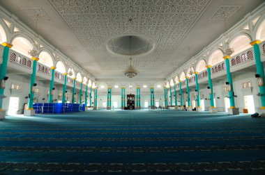 sultan Ismail Camii muar, johor, Malezya iç