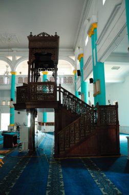 detay ve desen sultan Ismail Camii muar, johor, Malezya, tavan