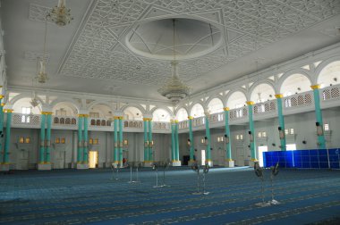 sultan Ismail Camii muar, johor, Malezya iç