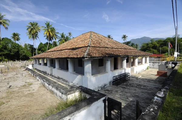 La vecchia moschea di Pengkalan Kakap a Merbok, Kedah — Foto Stock