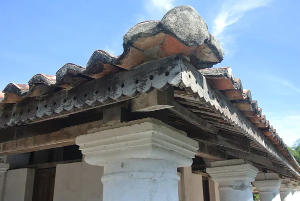 Detalhe do telhado da antiga mesquita de Pengkalan Kakap em Merbok, Kedah — Fotografia de Stock