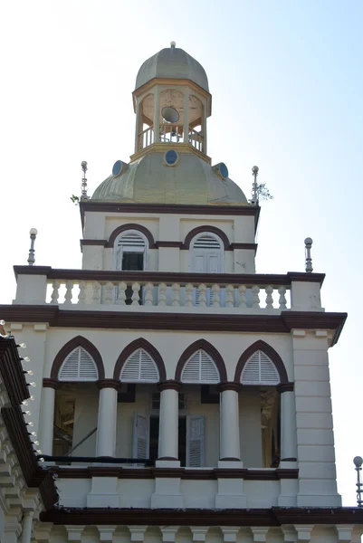 Mezquita Muhammadi, también conocida como Mezquita Estatal Kelantan en Kelantan, Malasia — Foto de Stock