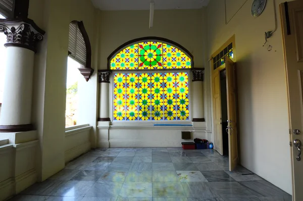 A Mesquita de Muhammadi aka a Mesquita de estado de Kelantan em Kelantan, Malásia — Zdjęcie stockowe