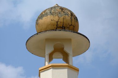 Kuala Lipis Sultan Mahmud cami mimari detay
