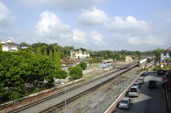 Mezquita del sultán Mahmud en Kuala Lipis — Foto de Stock