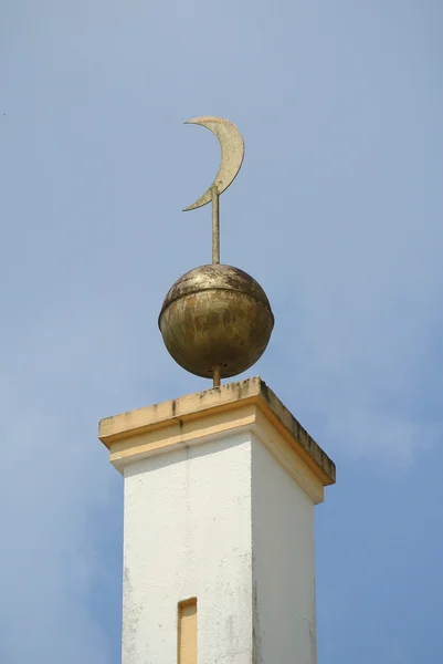 建筑细部的瓜拉立卑苏丹马哈茂德清真寺 — 图库照片