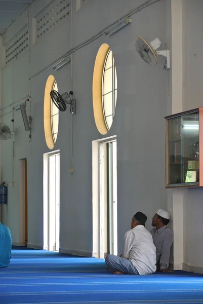 Interior da Mesquita do Sultão Mahmud em Kuala Lipis — Fotografia de Stock