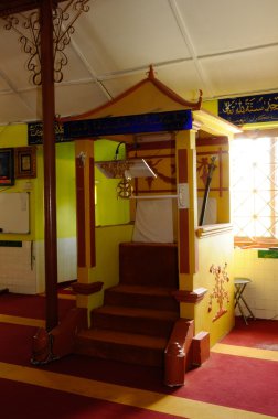 Mimbar of Mescidi Kariah Dato Undang Kamat, Johol, Negeri Sembilan
