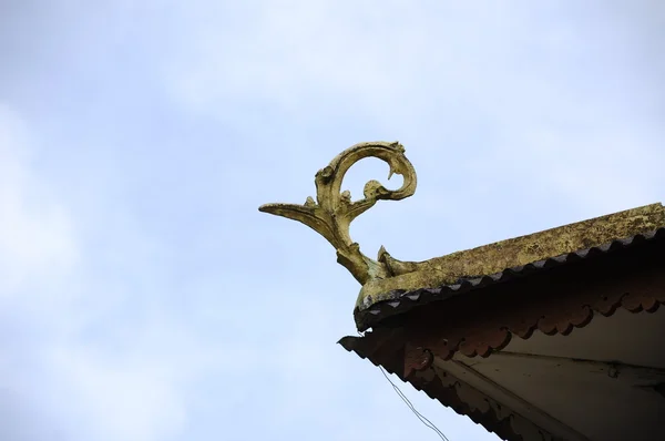 Takdetalj vid Masjid Kariah Dato Undang Kamat, Johol, Negeri Sembilan — Stockfoto