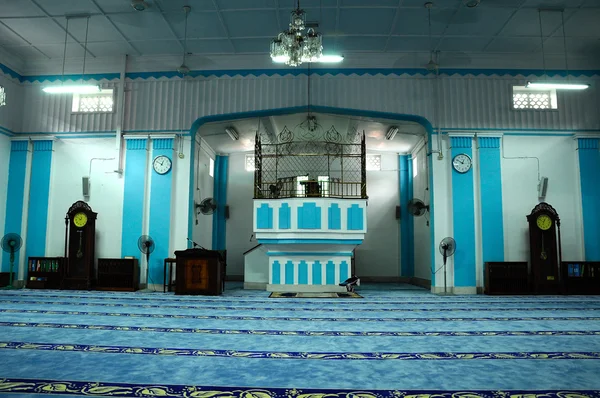 Mimbar av Masjid Jamek Dato Bentara Luar i Batu Pahat, Johor, Malaysia — Stockfoto