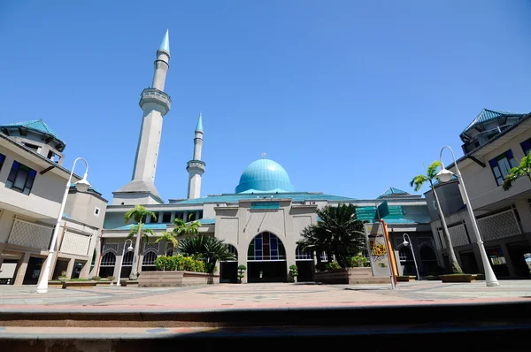 Sultan Haji Ahmad Shah Mosque aka Uia mešitu v Gombak, Malajsie — Stock fotografie