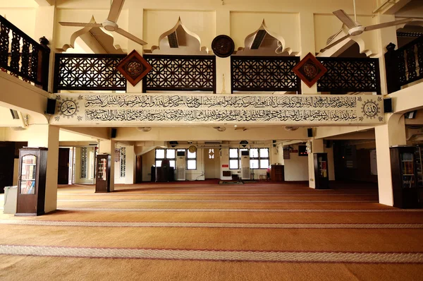 Interior of Langgar Mosque at Kota Bharu, Kelantan, Malaysia — Stock Photo, Image