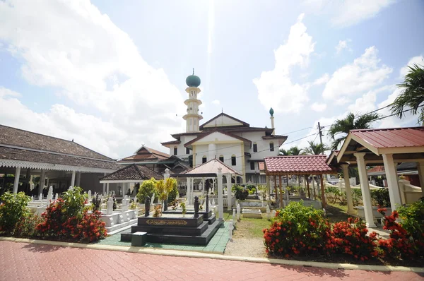 Langgar moskee in Kota Bharu, Kelantan, Maleisië — Stockfoto