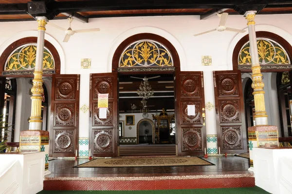 Masjid Tengkera o Moschea di Tranquerah a Malacca — Foto Stock