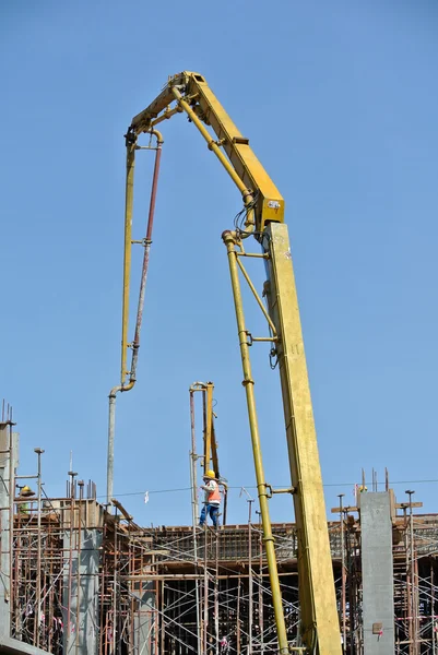 Elephant Crane or Concrete Pump Crane — Stock Photo, Image