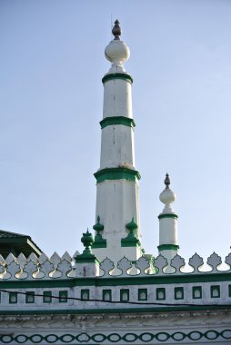Architectural detail of the India Muslim Mosque in Ipoh, Malaysia