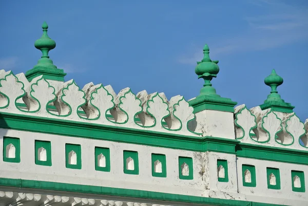 Architectural detail of the India Muslim Mosque in Ipoh, Malaysia