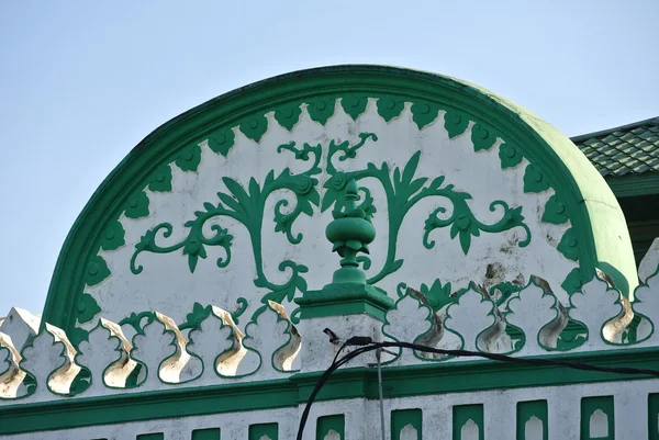 Architectural detail of the India Muslim Mosque in Ipoh, Malaysia — стокове фото