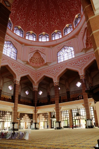 Mosquée Putra à Putrajaya, Malaisie — Photo