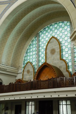 Federal Bölge Camii aka Mescidi Vilayet Persekutuan iç