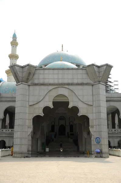 Aka federální území mešita Masjid vilájet Persekutuan — Stock fotografie