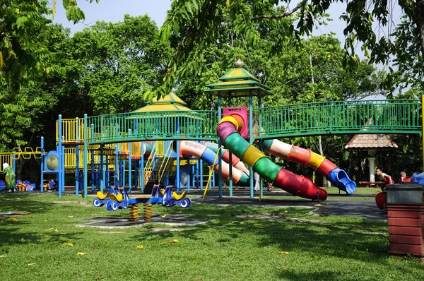 Children Playground At Taman Tengku Anis, Kelantan, Malaysia — Stock Photo, Image