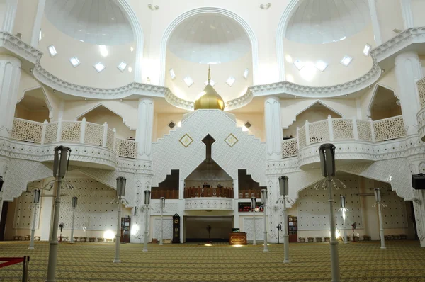 Intérieur de la mosquée de la ville royale de Klang, Malaisie — Photo