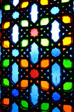 Sultan Salahuddin Abdul Aziz Shah cami de İslam geometrik desen