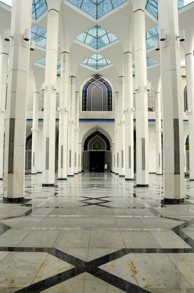Sultão Salahuddin Abdul Aziz Shah Mesquita t.c.p. Shah Alam Mesquita — Fotografia de Stock