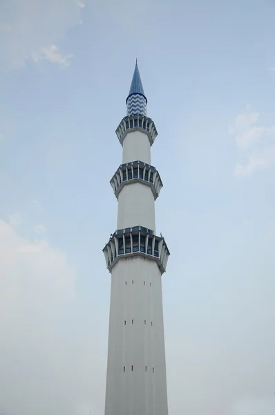 Minaret du sultan Salahuddin Mosquée Abdul Aziz Shah alias Mosquée Shah Alam — Photo