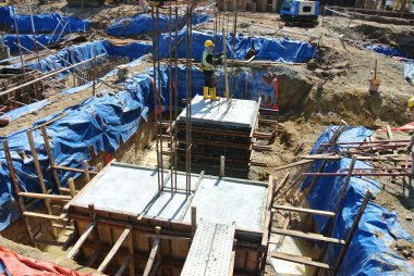 Döküm kazık kap. Tedavi yığını kap