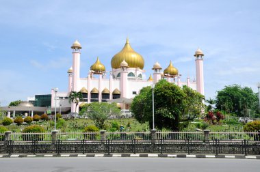 Kuching kasaba cami aka Mescidi Bandaraya Kuching Sarawak, Malezya