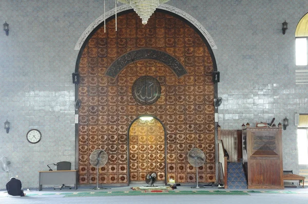 Kuching stad moskén Arvidsson Masjid Bandaraya Kuching i Sarawak, Malaysia — Stockfoto