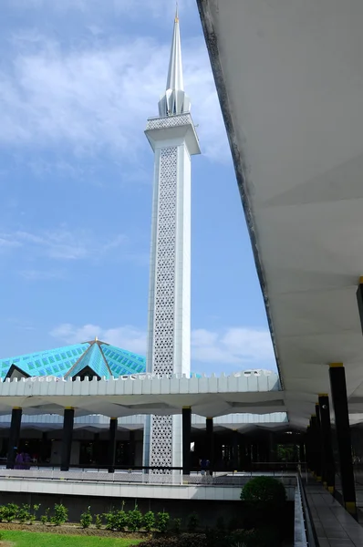Mezquita Nacional de Malasia, también conocida como Masjid Negara — Foto de Stock