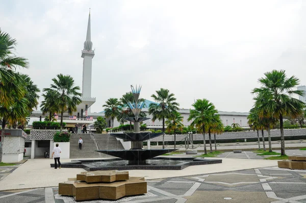 Die malaysische Nationalmoschee a.k.a masjid negara — Stockfoto