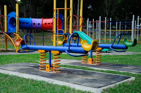 位于雪兰莪州，马来西亚儿童户外游乐场 — 图库照片