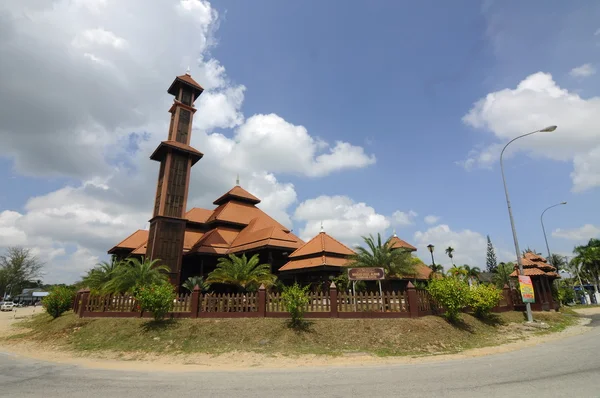Masjid Ulul Albab (Masjid Kayu Seberang Jertih) di Terengganu — Stok Foto