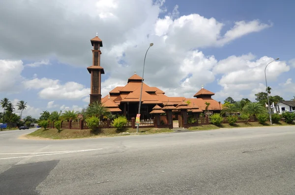 Mesquita Ulul Albab (Masjid Kayu Seberang Jertih) em Terengganu — Fotografia de Stock