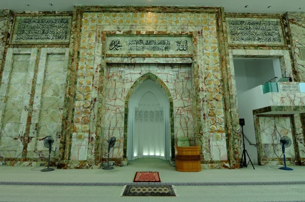 Intérieur de la mosquée An-Nur alias Petronas Technology University Mosquée — Photo