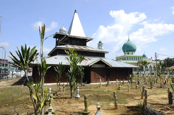 Tinggi-Moschee oder Banjar-Moschee in Perak, Malaysia — Stockfoto