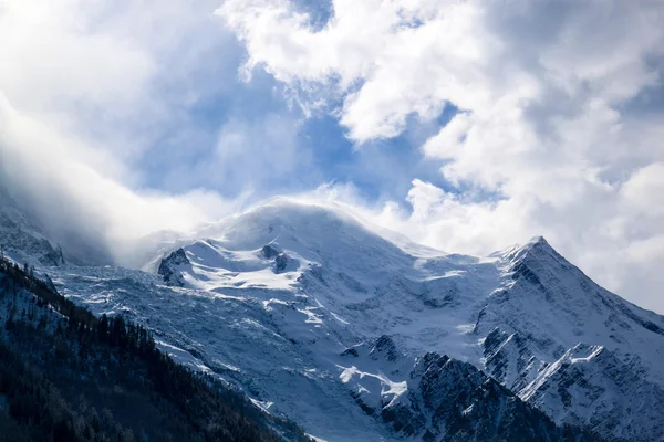 Le Mont Blanc à Chamonix, France . — Photo