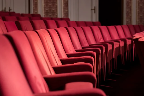 Sillas de teatro vacías —  Fotos de Stock