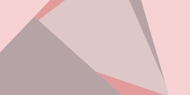 Geometri, soyut arkaplan. Yatağın ışık renginin farklı geometrik şekilleri. Modern duvar kağıdı. Vektör illüstrasyonu