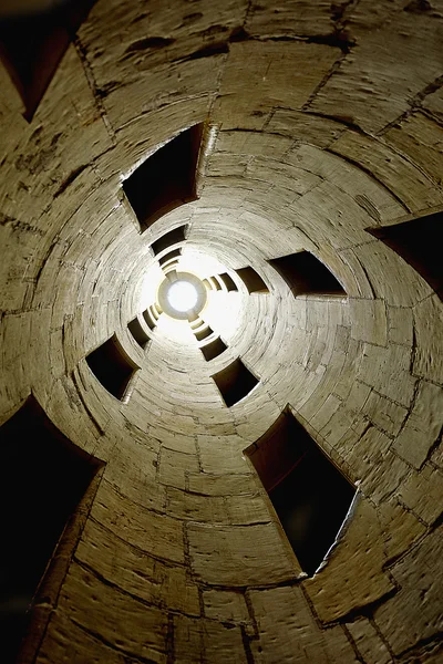 Interior of spiral staircase — Stock Photo, Image