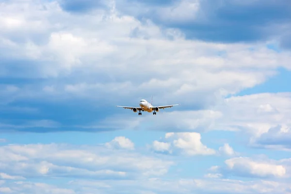 Boryspil Ukraine July 2019 Airplane Airbus A321 Lufthansa Landing Boryspil — Stock Photo, Image